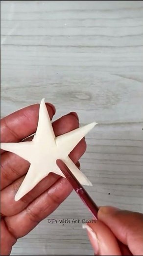 How to make Starfish with Clay / DIY Clay Seashells / Clay Art