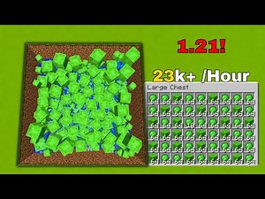 Easiest Minecraft SLIME Farm 1.21+ - Tutorial