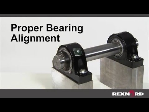Proper Bearing Alignment with Rexnord