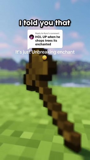 Wooden Axe vs Diamond Sword: Same Power in Minecraft