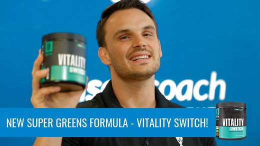 11K views · 20 reactions | 復Win 1 Vitality Switch from Switch Nutrition 復 Vitality Switch is packed full with some of the world's healthiest nutrients! It also contains five superfood blends to optimise your health and wellbeing! Do you stuggle to get enough greens in your diet? Feel better today with Vitality Switch! To WIN, let us know what flavour you'd like to try below! ⏬ *Aus Resident Only. Winner drawn 21st of Feb* | Muscle Coach | Facebook
