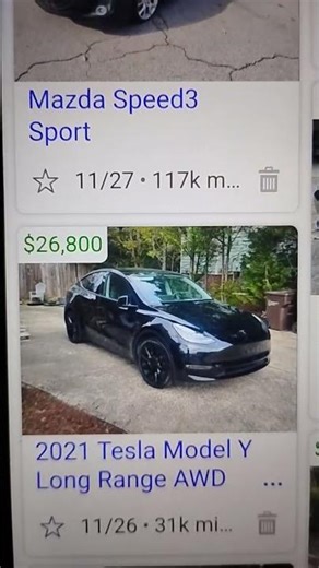 2021 Tesla model y Long range 31k 26,800 nice car