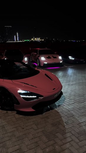 Pink Porsche 911 GT3 RS Car Edits Compilation