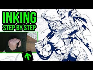 Digital Inking Step by Step: My Digital Inking Process