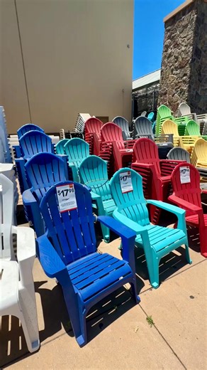 33K views · 48 reactions |  HOT DEAL ALERT!  Lowe’s has Adirondack chairs in every color under the sun for ONLY $17.98! ☀️  But hurry—sale ends July 10th! Comment CHAIR and we’ll DM ya the link to snag yours. @loweshomeimprovement #Summer #OutdoorLiving #BackyardVibes #AdirondackChairs #DealAlert #SummerVibes | Hip2Save | Facebook