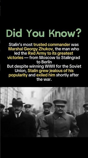 Stalin’s Commander Who Carried His Greatest Secrets