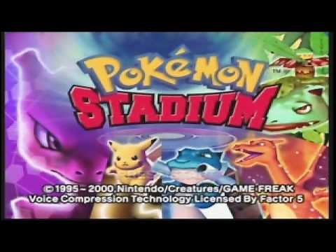 Pokémon Stadium - Intro & Title Screen