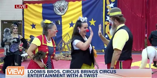 Holly gets in on the action with the Loomis Bros. Circus | Suncoast View (August 4, 2023)