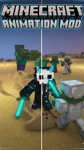 # Minecraft animations mod #