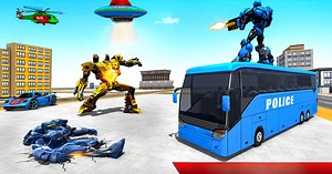 Download & Play Bus Robot Car Game Robot Games on PC & Mac (Emulator)