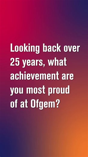 🎉 On 1 November, Ofgem marked 25 years of powering progress. This week, we’re celebrating the journey so far. We asked our senior leaders what this milestone means and how far we’ve come. Watch now 👇 #OfgemAt25 | Ofgem