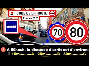 Code de la route 🚦 Série #6 Q 01 à 40 ^2025^ permis de conduire @CodeDeLaRouteEnFrance