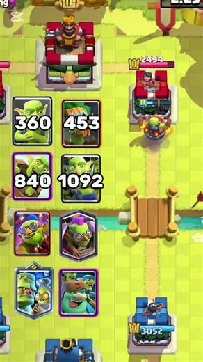 Goblin Family 💥 #clashroyale #shorts