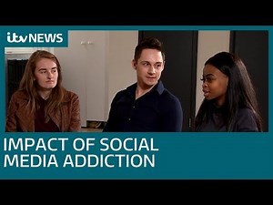 Social media addiction - the 'damaging, negative impact' | ITV News