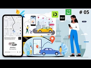 Flutter iOS Android UBER OLA inDriver Clone App Course - Firebase Tutorial for Beginners 2024