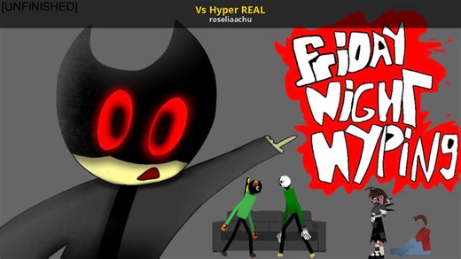 Hyper V1 Mod for Friday Night Funkin' | FNF Mods