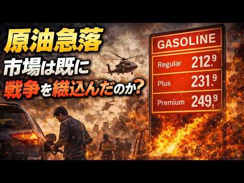 Oil prices plummet - has the market already factored in war...?