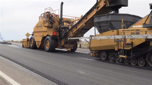 Graniterock’s Pavement Recycling Group rehabilitated an existing 10.6-mile stretch of Highway 1 starting from the San Mateo County line. We utilized cold in-place recycling, a sustainable and budget friendly pavement option, to improve drivability of the road. Our team was able to process the old asphalt in place using two mills and one CIR unit, meaning no additional trucks were required to haul in any material. This method significantly reduces greenhouse gas emissions and allows better effici