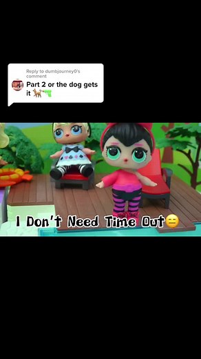 Reply to @dumbjourney0 Save the dog😰 #cookieswirlc #part2 #loldolls #pool #⏰ #timeout #cupcakes #spice #foryoupage #viral