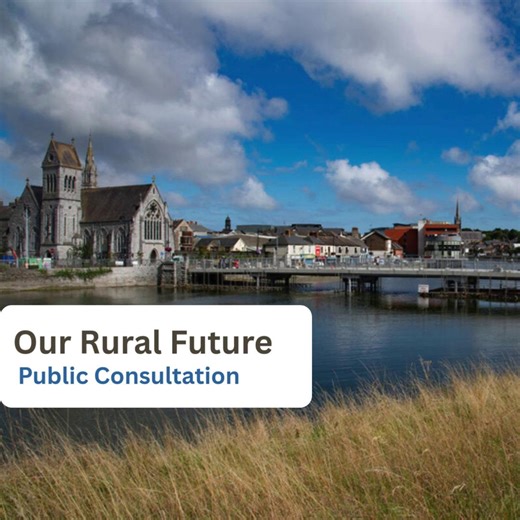 📣 Have your say on Ireland’s new Rural Development Policy! The Department of Rural & Community Development & The Gaeltacht is seeking feedback on Our Rural Future 2026–2031. Share your views by 12 December 2025. 📩 rural.consultation@drcdg.gov.ie ✉️ Rural Strategy Unit, Dept. of Rural & Community Development and the Gaeltacht, Ballina, Co. Mayo. Your voice can help shape the future of rural Ireland. 🌱🇮🇪 #OurRuralFuture #RuralIreland #HaveYourSay #PublicConsultation #CommunityDevelopment #Rur