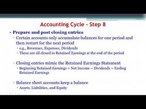 MBA Financial and Managerial Accounting Module 2 - Part 1 - Mechanics of Bookkeeping and Accounting