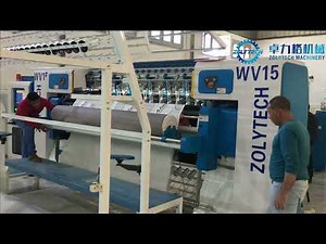 ZOLYTECH High Speed Computerized Chain Stitch Multi-needle Quilting Machine