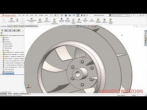 SOLIDWORKS CENTRIFUGAL FAN 04 - 10
