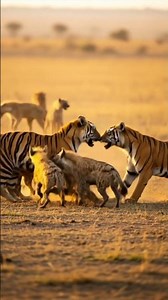 Tiger vs hyena