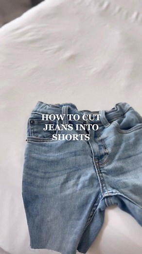 DIY Kids Ripped Jeans to Shorts Transformation! Step-by-Step Guide