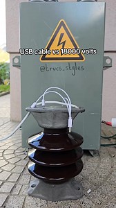 1.5M views · 5K reactions | High Voltage Test On USB Cable #foryoupageviralシ゚ #foryoupagereels #foryoupageシ #microwave #electrician #electronics #electricalcontractor #electricity #hazardous #safetyfirst #safety #experiment #electrical #highvoltage #USB #usbcable | Impex Electric | Facebook