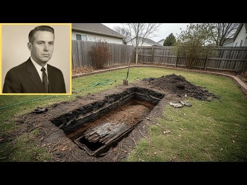 SIMPLE EXCAVATION FOR BACKYARD POOL — UNTIL SHOVEL HIT COFFIN OF PREVIOUS OWNER LOST IN 1961