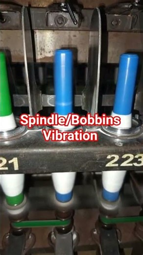 Spindle/Bobbins Vibration || Ring Frame #spinningmill