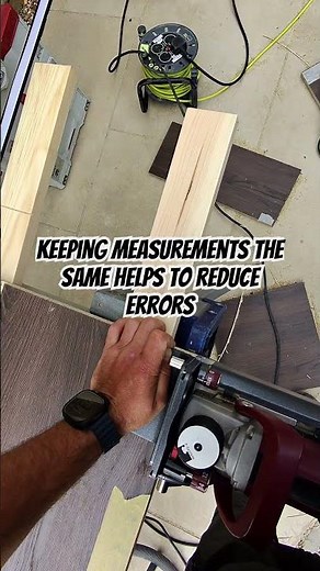 Keeping the combination square set with the same measurements is crucial for efficiency and accuracy