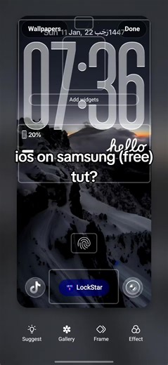 Transform Your Samsung Phone into an iPhone Lookalike