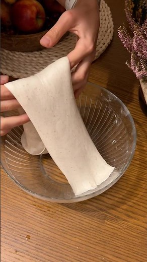 SOURDOUGH BREAD 🤍 coil fold technique 🌾😍 gluten development 🫶🏻#sourdough#dough