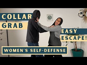 16. How to Get Out of a Shirt Grab Easily in 4 Steps | Women's Self Defense