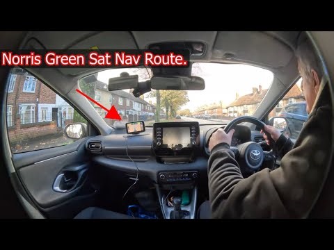Norris Green Sat Nav Route.
