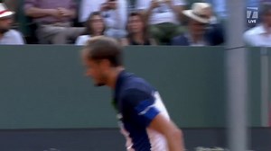MATCH POINT: R. Gasquet def. D. Medvedev; Geneva 2R