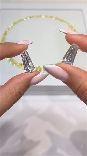 448 reactions · 10 comments | Diamond Dreams are made of this! From A.A. Rachminov @aarachminov_diamonds , here is a sensational matching pair of D Flawless kite shaped diamonds, which is every designer’s dream to create a unique piece with. Visit A.A. Rachminov today and tomorrow at Gem Genève, Booth C23. | Champagne Gem | Facebook