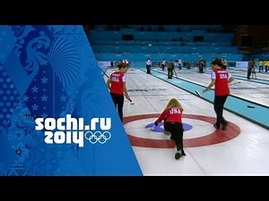 Curling - Women's Round Robin - USA v Canada | Sochi 2014 Winter Olympics