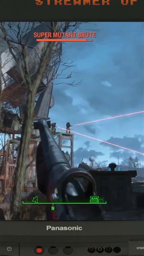Epic Fallout 4 assault: big-gun takedown of super mutants & Brotherhood base with streamer reactions