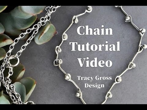 Silver Ball And Socket Chain Tutorial