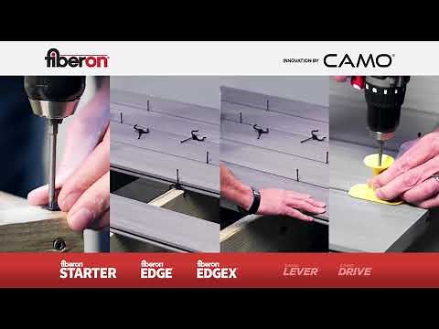 Fiberon Camo Edge & EdgeX Fastener - Step by Step Installation