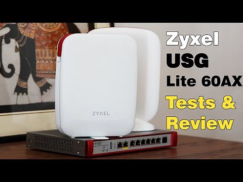 Zyxel USG Lite 60ax Review & Tests: Walking the edge between SMBs and power users