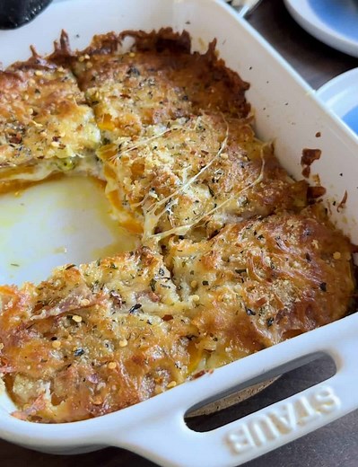 No Pasta Butternut Squash Lasagna