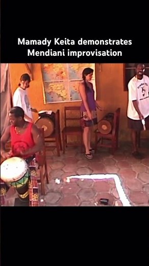 Mamady Keita demonstrates Mendiani improvisation. See the full video by signing up for a Membership.