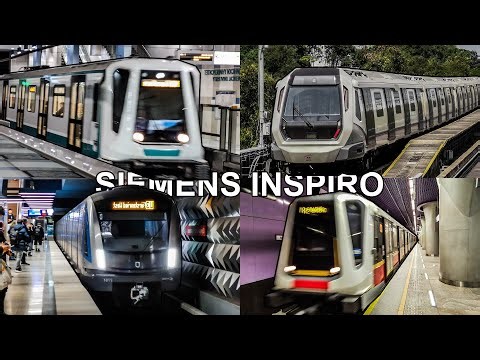 🚇 All the Futuristic Siemens Inspiro (Kuala Lumpur - Warsaw - Sofia - Munich - Nuremberg) (2024) 4K