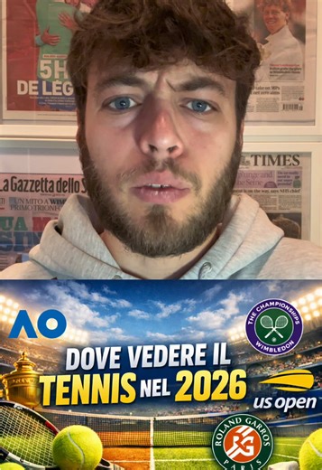 📺 Quanti abbonamenti servono per vedere il tennis nel 2026? 🇦🇺 Tutto quello che devi sapere sugli Australian Open 🎾 Poi la guida completa per il resto dell’intera stagione 🔔 Segui @contro.break per contenuti giornalieri sul tennis #tennis #wimbledon #australianopen #tiktoktennis