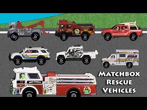 Rescue Vehicles - Fire Police Ambulance Special Rescue Truck