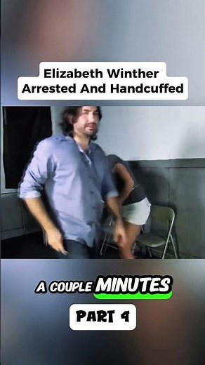 Part 4 Elizabeth Winter Arrested And Handcuffed #cops #usacops #bodycam #police #shortvideo